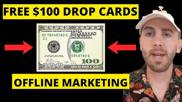 FREE $100 Drop Cards - Drop Card Marketing - Textbot.ai Training