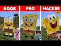NOOB VS PRO VS HACKER Minecraft Pixel art✨SpongeBob SquarePants