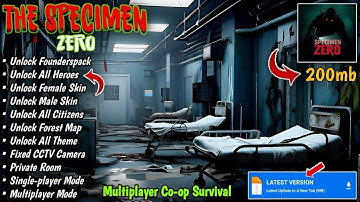 🔥NEW❗ specimen zero mod apk unlock new free download,😱✅