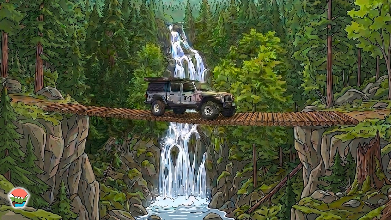 I CAN'T BELEIVE THIS WATERFALL ACTUALLY EXISTS! Fire Lookout Series Part 1