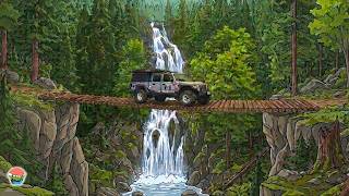 I CAN'T BELEIVE THIS WATERFALL ACTUALLY EXISTS! Fire Lookout Series Part 1