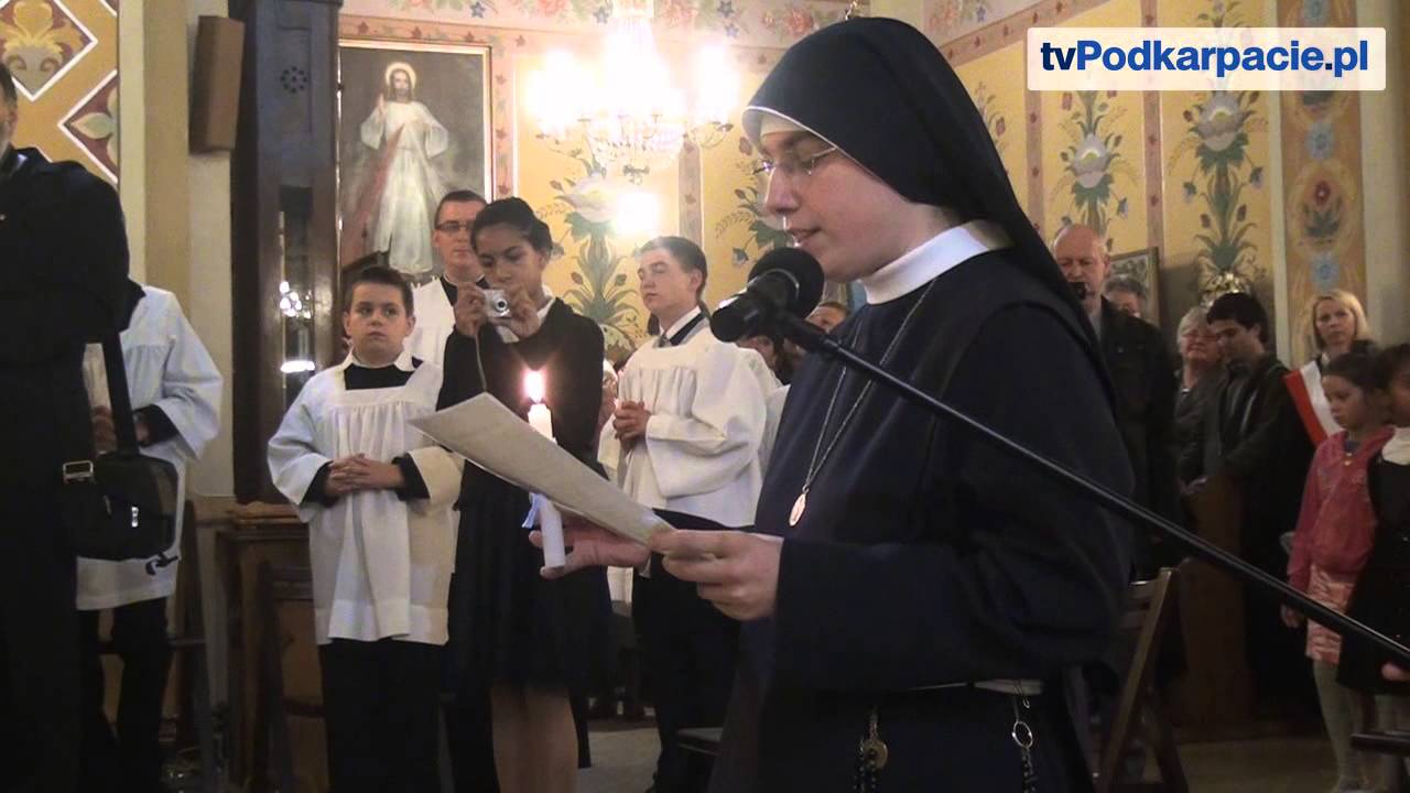 25 lat Rycerstwa Niepokalanej w Strachocinie. Śluby kolejnych Sióstr (FILM)