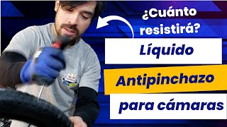 Testing líquido anti pinchazo XSauce para cámaras. Francamente sorprendido