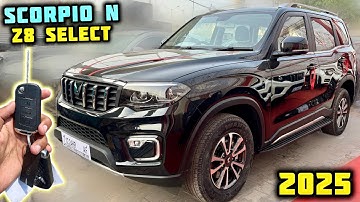 Mahindra Scorpio N Z8 Select 2025 Model Review ✅ Scorpio N Z8 Select Diesel Manual Review