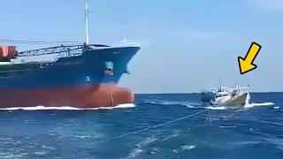 A Ghost Ship Nearly Crushed His Boat — What the Coast Guard Found on Board Changed Everything!