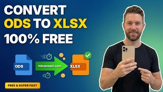 Quick Guide: Convert ODS to XLSX Online Without Software