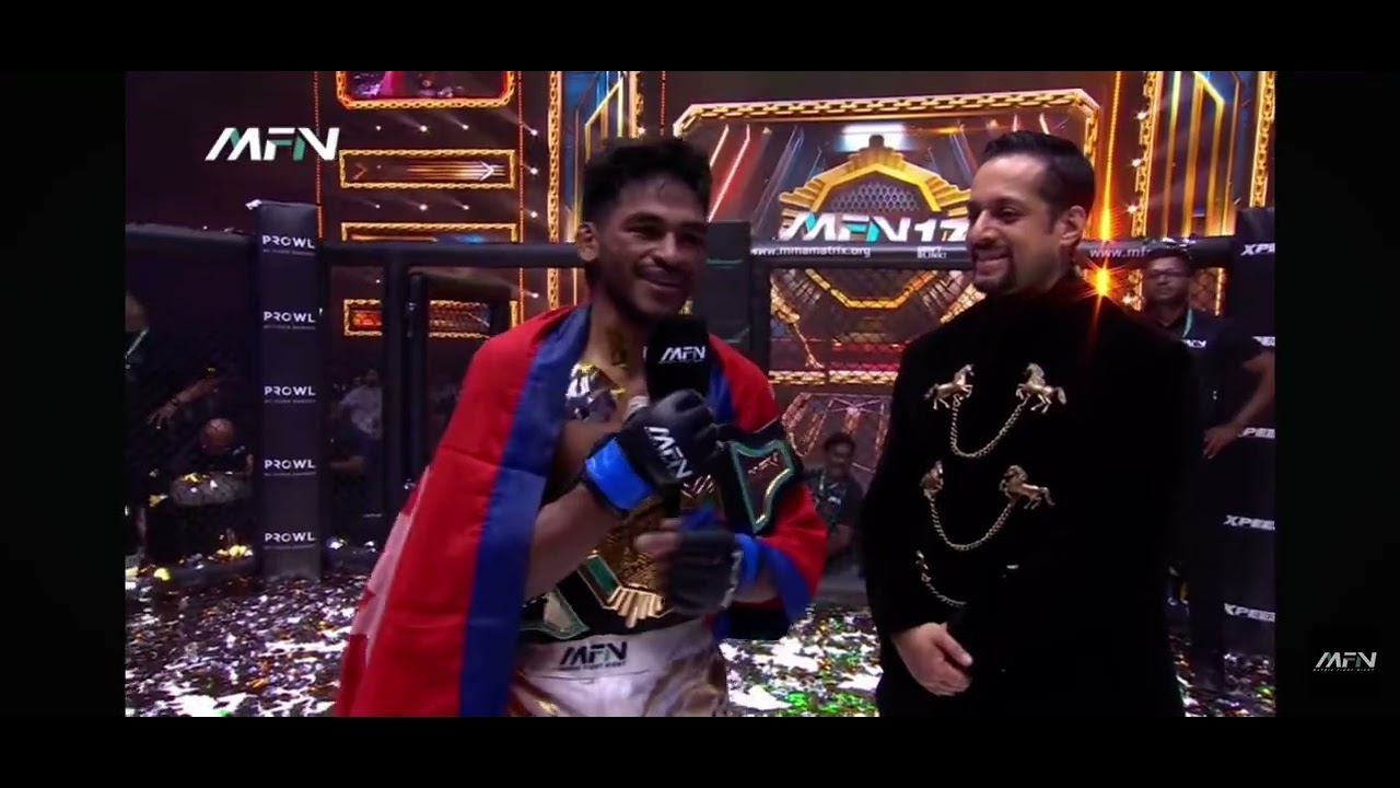 Champion: Rabindra Dhant, the Tiger of Bajhang, has won the match and become the champion. ❤️🇳🇵