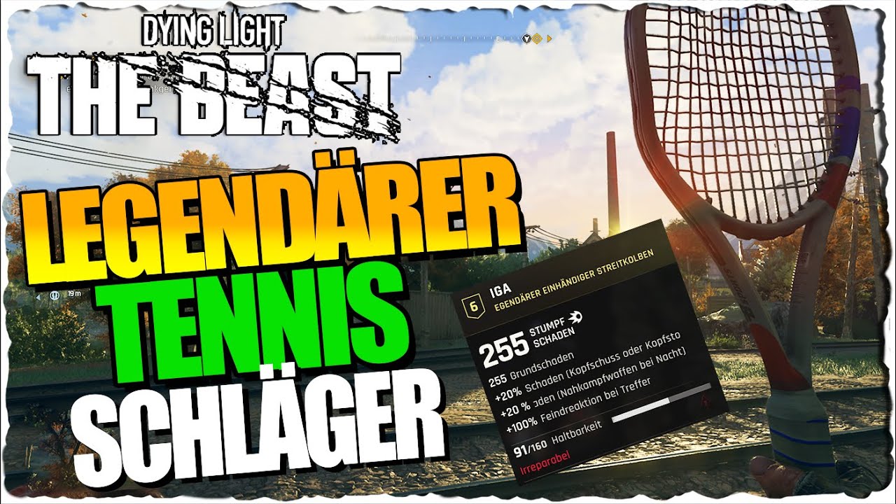 So bekommst du den LEGENDÄREN TENNISSCHLÄGER IGA 🔥 | Dying Light The Beast