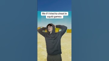 Me if I tried to cheat in squid games