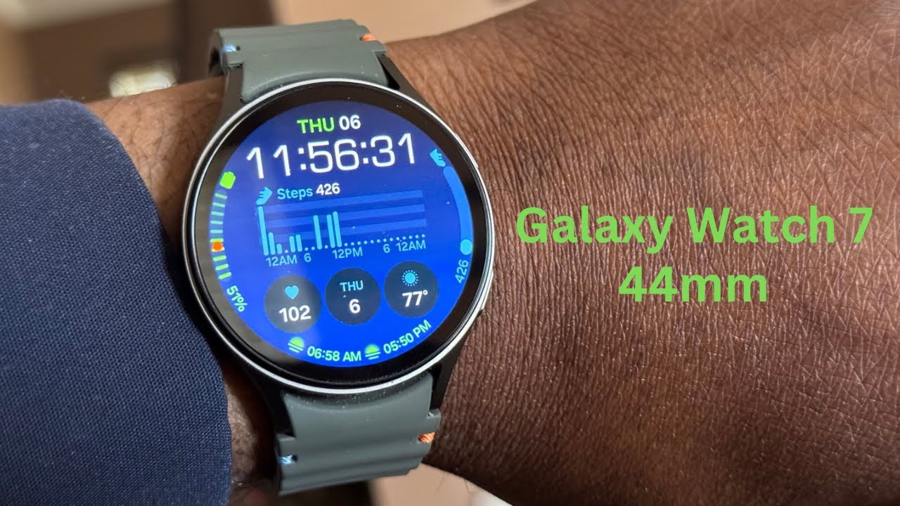 Samsung Galaxy Watch 7 Unboxing 44mm (Green) - YouTube