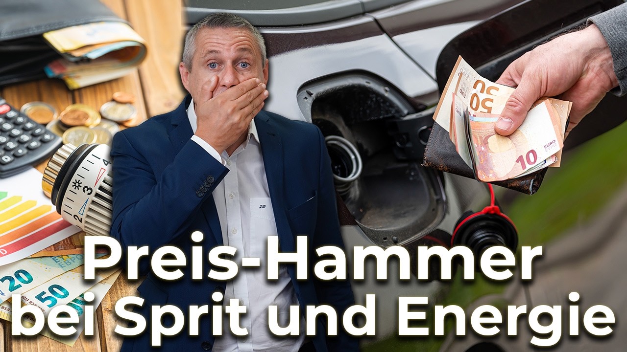 Sprit-Preis Hammer wegen Luft-Steuer! Benzin 2,50€? Heizkosten verdoppeln sich! Inflation explodiert