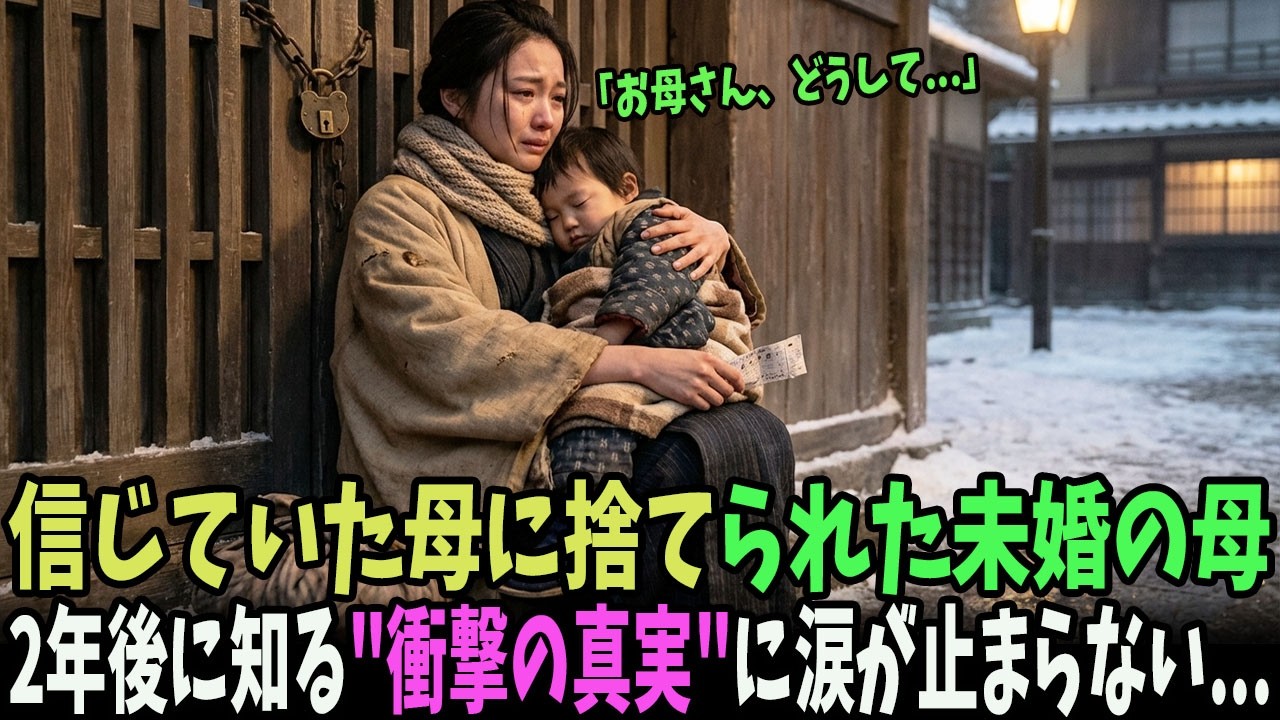 「今すぐ出ていけ！」生後2歳の娘と追い出された未婚の母。2年後、冷酷な母の