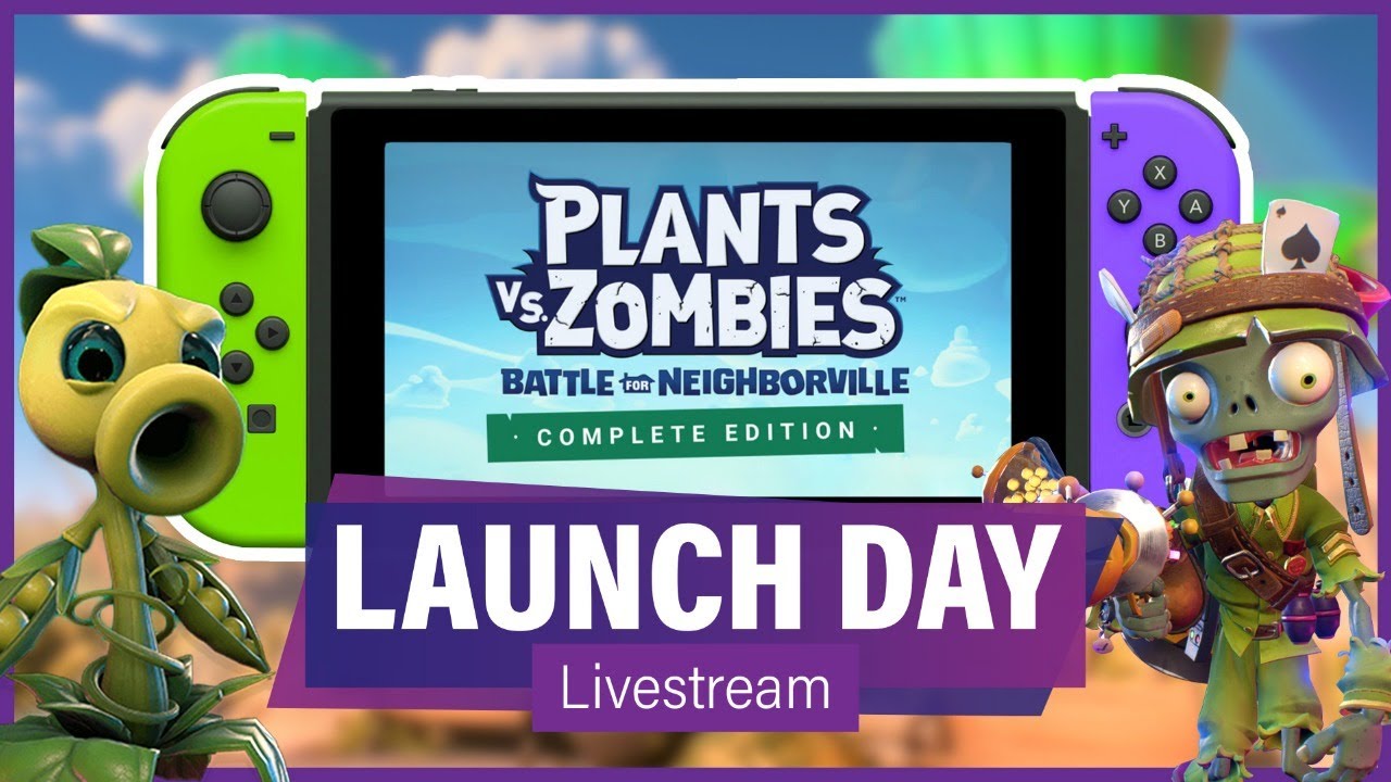 PvZBfN NINTENDO SWITCH LAUNCH DAY!! | Plants vs Zombies: Battle