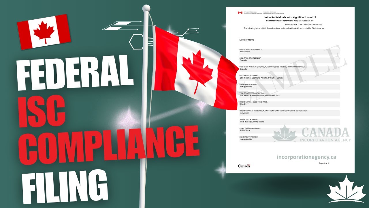 Isc Register Exemption Federal ISC Compliance Filing in Canada | Step-by-Step Guide - YouTube