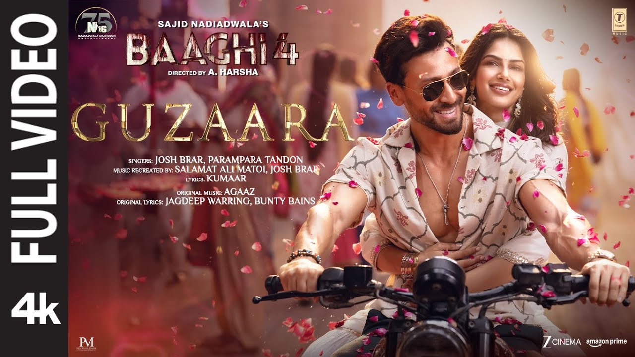 Guzaara (Full Video) | Baaghi 4| Tiger Shroff,Harnaaz| Josh Brar,Parampara,Kumaar| Sajid N,A. Harsha