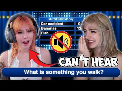 This Streamer challenged me to MUTED Fast Money (She regretted it) @Sylvee