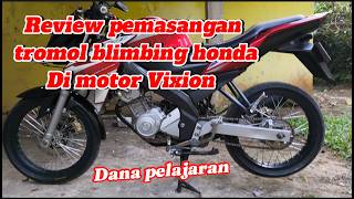 Review pemasangan velg jari jari motor Vixion 