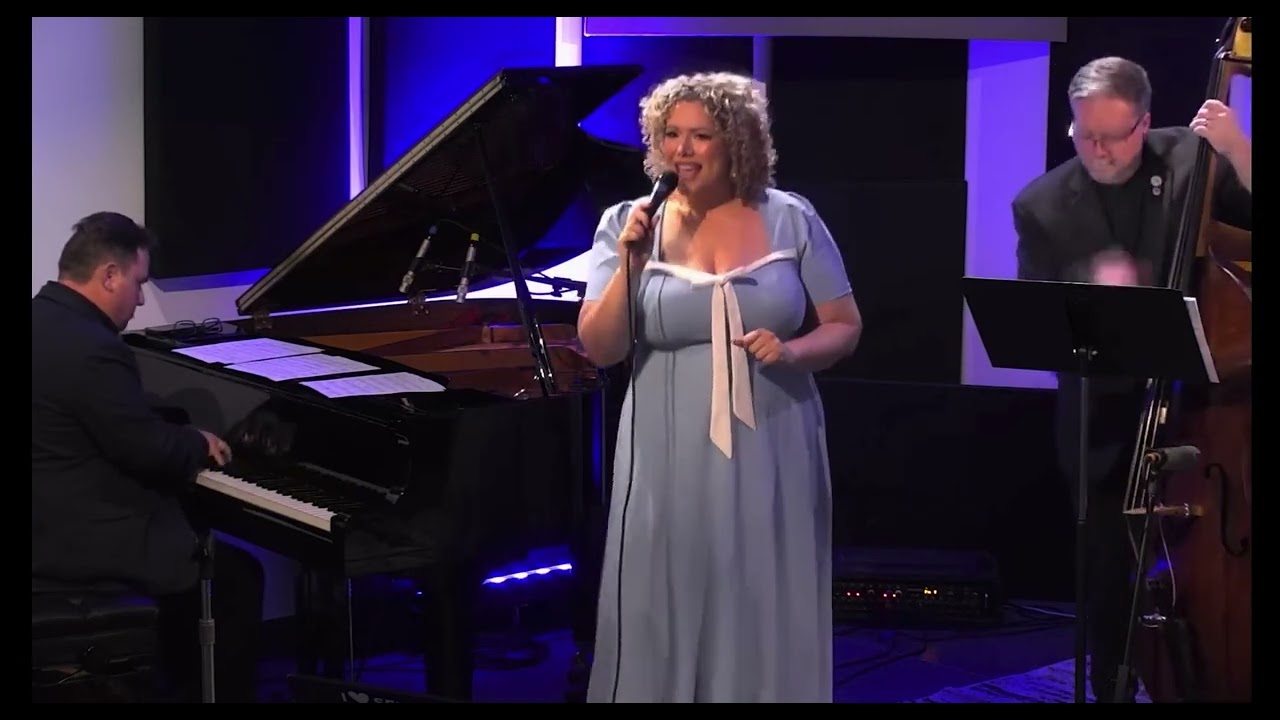 Ashley Pezzotti sings “Taking A Chance On Love” live at WDNA radio