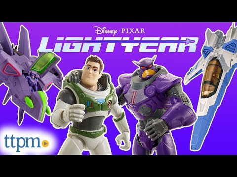 DISNEY PIXAR LIGHTYEAR MOVIE TOYS: Buzz Lightyear Blast & Battle XL-15 & More from Mattel Review!