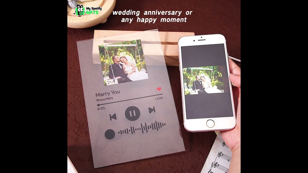 Spotify Night Light For Her The Unique Anniversary Gifts