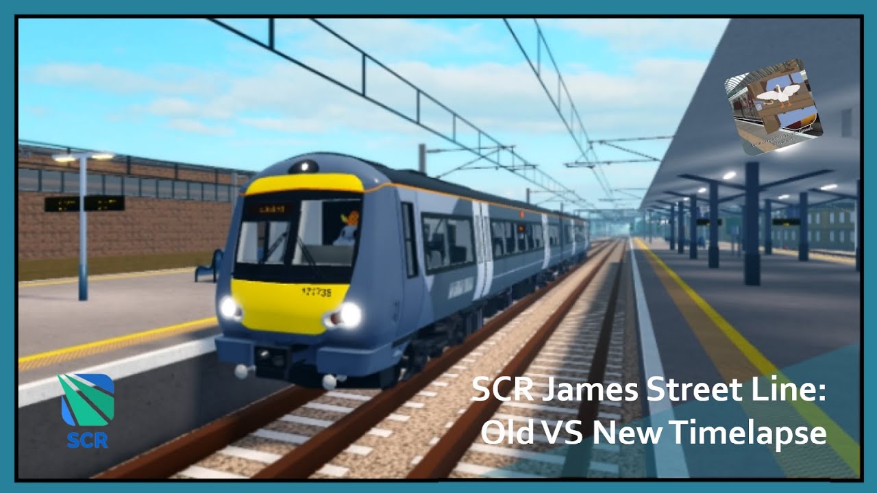 SCR James Street (Now Esterfield) Line Old VS New Timelapse YouTube