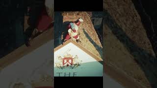 When Santa got stuck on the chimney #cinematicvideo #drone #christmascharacter #christmasmemories