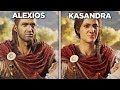 Assassin's Creed Odyssey - Alexios vs Kassandra Says Goodbye (All Episode 3 Ending)