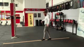 Forward Balance Beam Walk