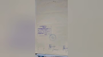 EVIDENCE of completion of authentication in MOF & MOE and legalization at Romanian embassy