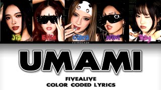 Download lagu fiveALIVE UMAMI Lyrics (Color Coded Lyrics)