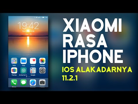 MENGUBAH TAMPILAN XIAOMI SEPERTI IOS/IPHONE - MIUI THEME EDITOR IOS ALAKADARNYA