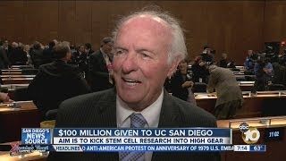 UC San Diego plans to open stem cell center: $100M donation made by billionaire T. Denny Sanford Net Worth