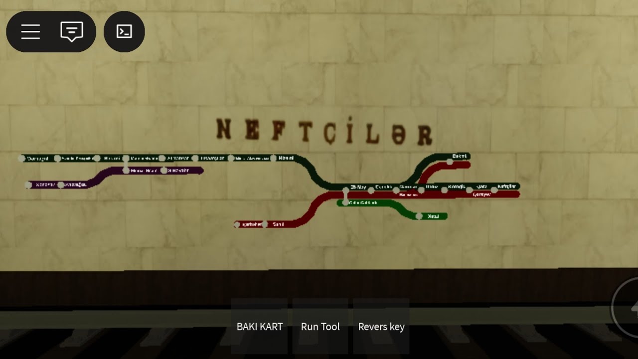 Minsk Subway Simulator:(Qırmızı Xətt):Səfər:(Əhmədli-Neftçilər)