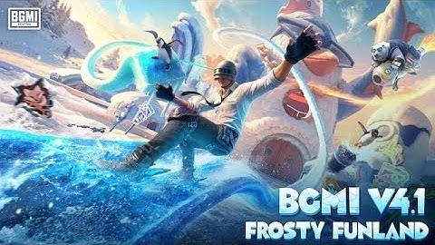 BGMI 4.1😍 New Update Finally #Frosty Funland ⛷️ 🥶#Rush Gameplay ☠️tips & trick #Erangel #full Video🥵