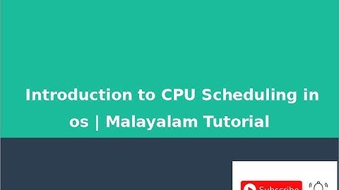 Introduction to scheduling algorithms | CPU Scheduling Criteria | operating system