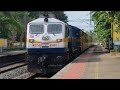 Bangalore ernakulam super fast special  arrival with announcement  sandeep railways 