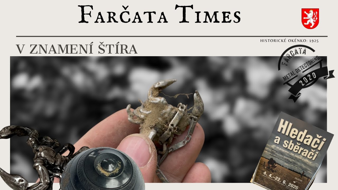 V znamení štíra -  Farcata metal detectoring - hledání detektorem kovu 2025 #xporx #xpdeusII