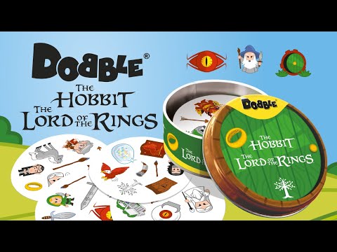 Настольная игра Доббль Властелин Колец и Гобит (Dobble: The Lord of the Rings & Hobbit, Добль, Dobble, Spot It!), видео 1