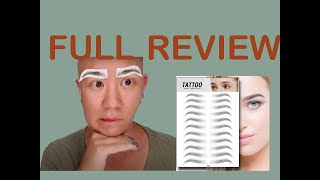 Alopecian | 4D Eyebrow Tattoo Review