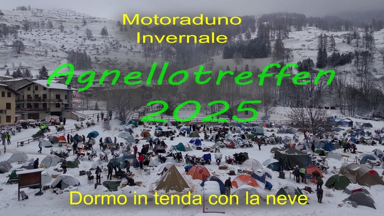agnellotreffen 2025 Motoraduno invernale