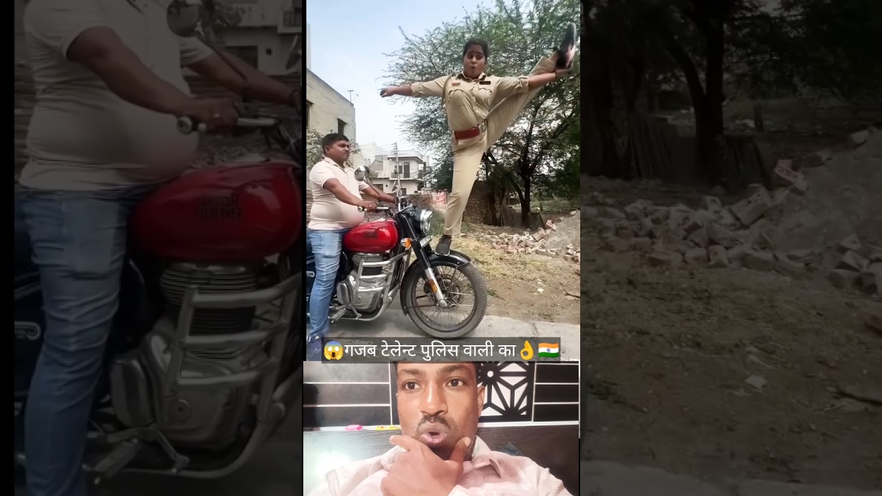 🤷Удивительный талант полиции🇮🇳👌 