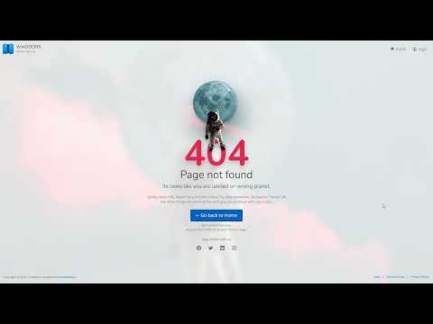 Error screens | Get WinDOORS | Admin Dashboard HTML Template | Responsive with Multi Device Support