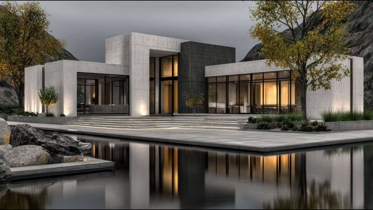 The Obsidian Fortress: Inside a Bold Minimalist Sanctuary Built for Silence.