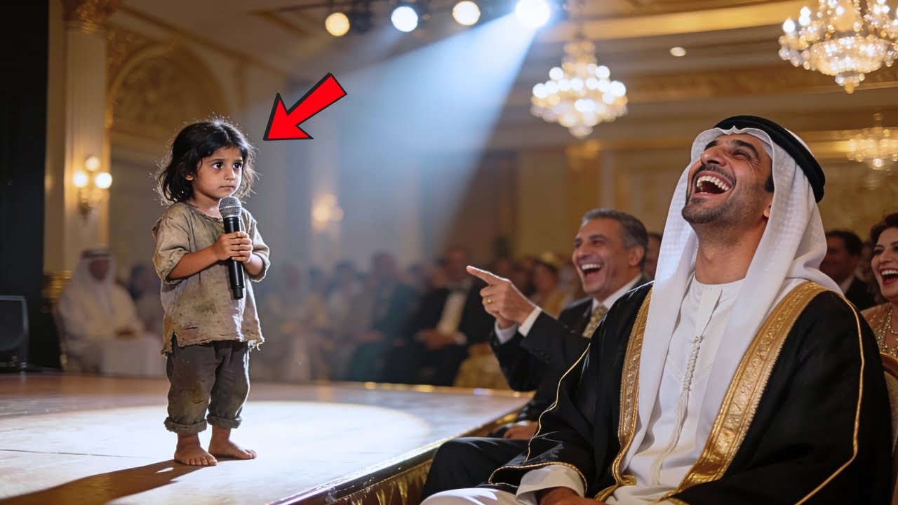 „URCĂ PE SCENĂ, SĂ VEDEM!” A RÂS MILIARDARUL… PÂNĂ CÂND FETIȚA SĂRACĂ A REDUS SALA LA TĂCERE PE LOC