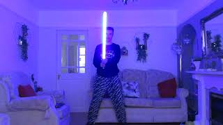 Testing Out My First Jedi Lightsaber