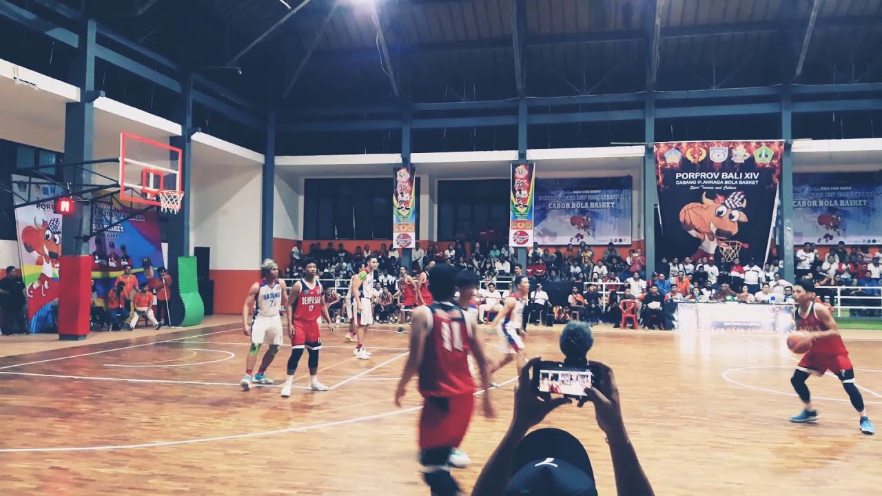 Porprov 2019 basketball Final Badung vs Denpasar