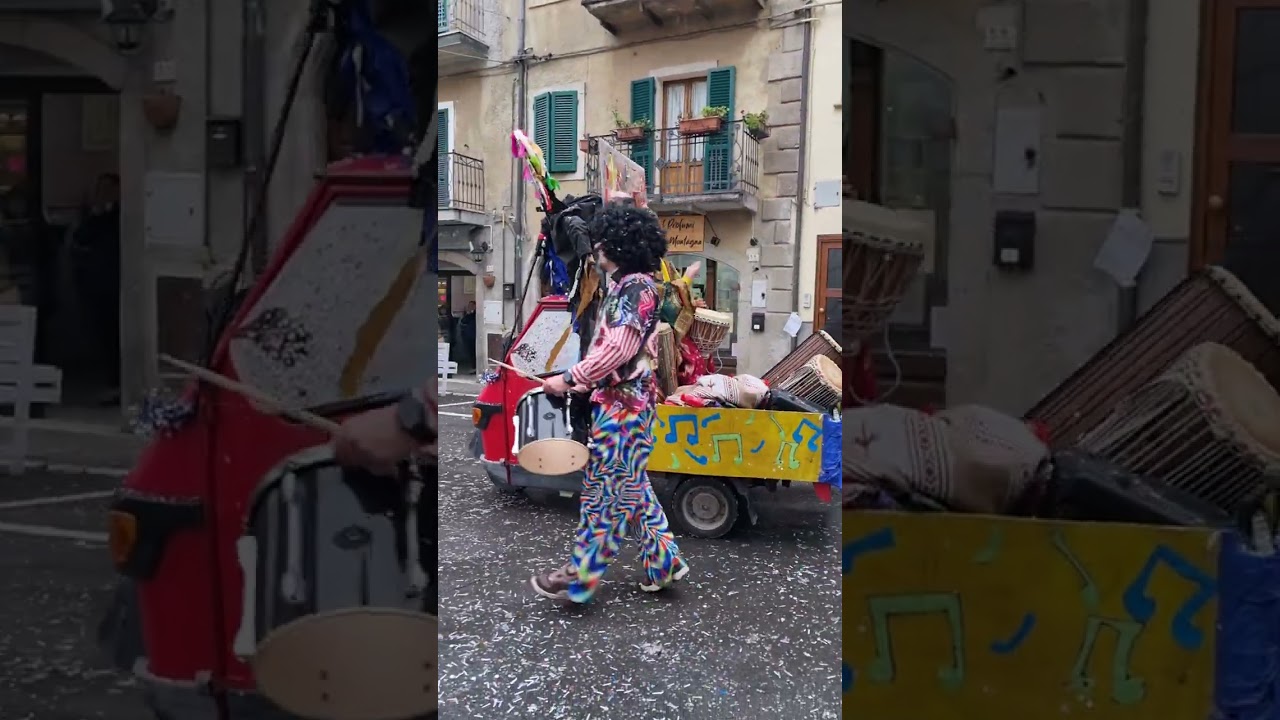 Sfilata Carnevale Abbadia San Salvatore (SI)   01 Marzo 2025