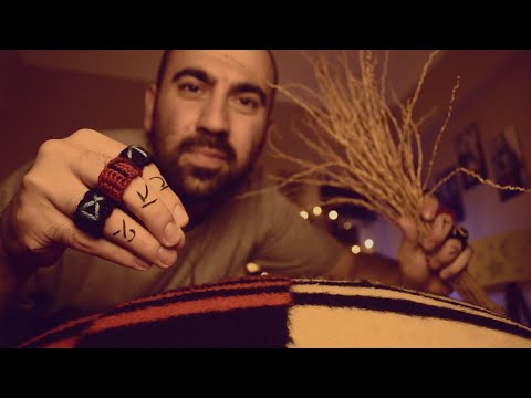 ASMR Negative Energy Cutting To Relieve Your Sadness [Reiki, Spiritual Cleansing, Fabric Sounds]