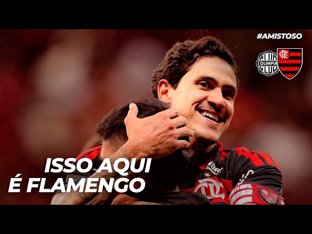 ISSO AQUI É FLAMENGO | FLAMENGO 4x2 OLIMPIA | AMISTOSO (17/07/2026)