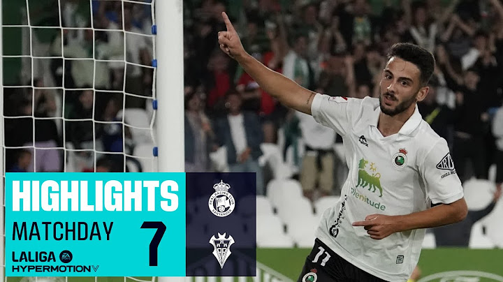 Highlights Real Racing Club vs Albacete BP (2-1)